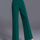 High-Waisted Wide-Leg Trousers