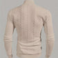 Textured High-Neck Sweatshirt