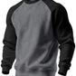 Classic Raglan Crew Neck Sweatshirt