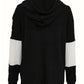 Color-Block Zip-Up Hoodie