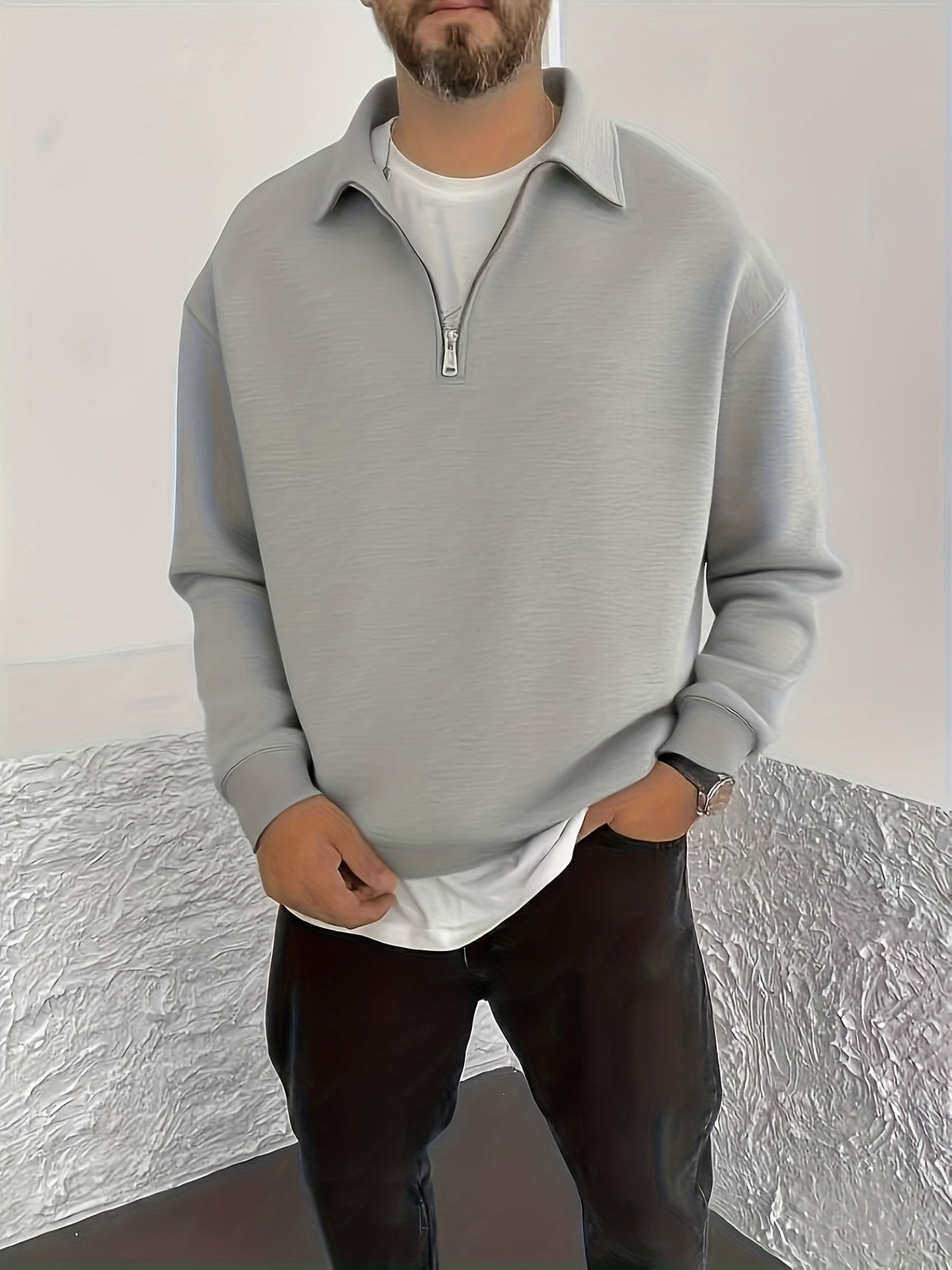 Half-Zip Sweatshirt