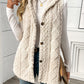 Hooded Sleeveless Vest