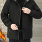 Fleece-Lined Hooded Jacket