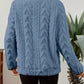 Half-Zip Textured Pullover