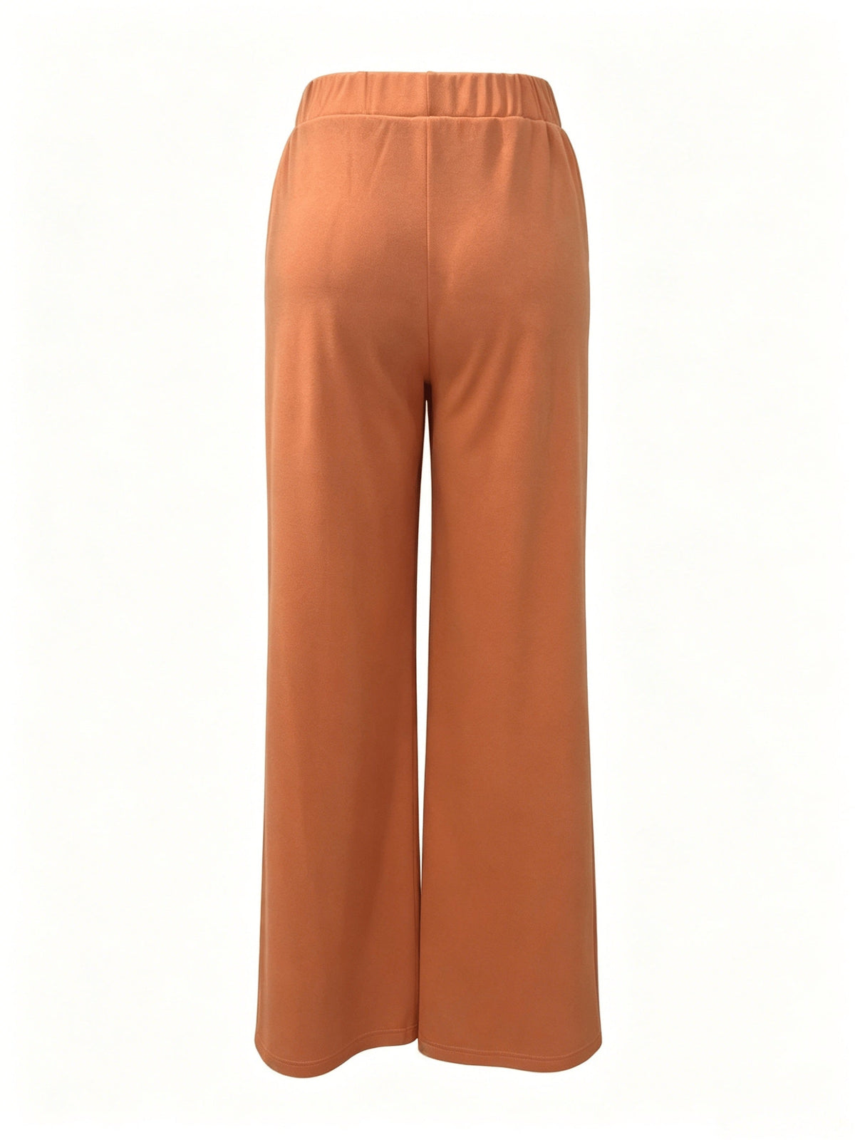High-Waisted Wide-Leg Trousers
