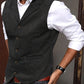 Herringbone Tailored Waistcoat