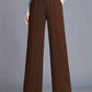 High-Waisted Wide-Leg Trousers