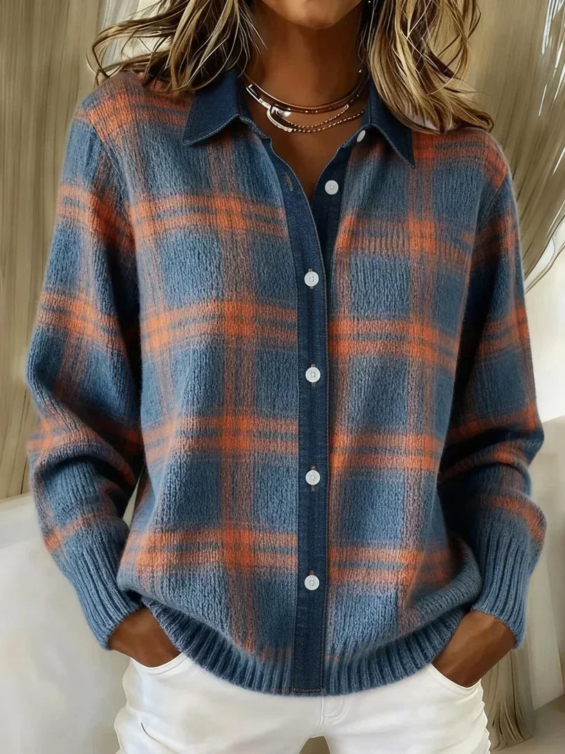 Button-Front Longline Cardigan