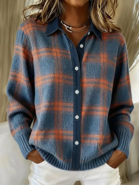 Button-Front Longline Cardigan