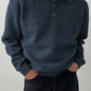 Polo Collar Knit Sweater
