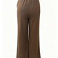 High-Waisted Wide-Leg Trousers