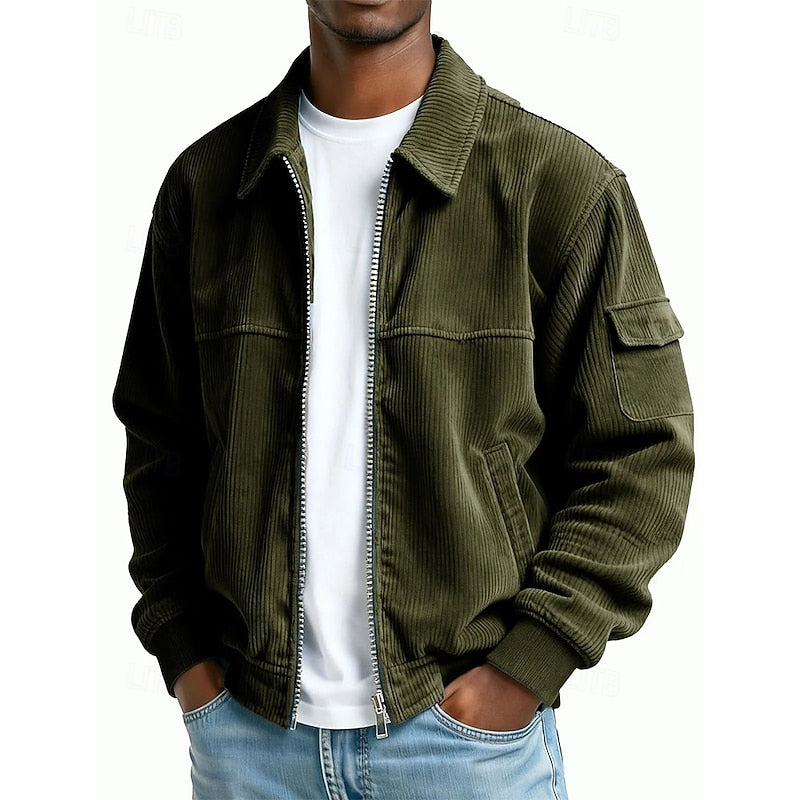 Ribbed Textured Jacket