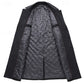 Tailored Double-Breasted Overcoat