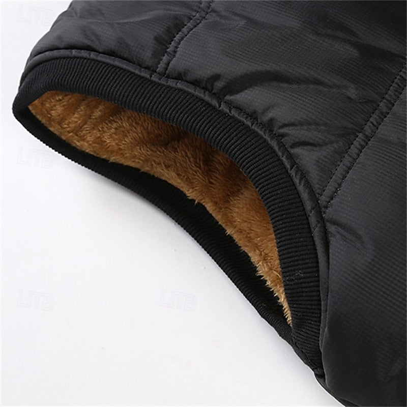 Sherpa-Lined Puffer Vest