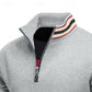 Quarter-Zip Stand-Collar Pullover
