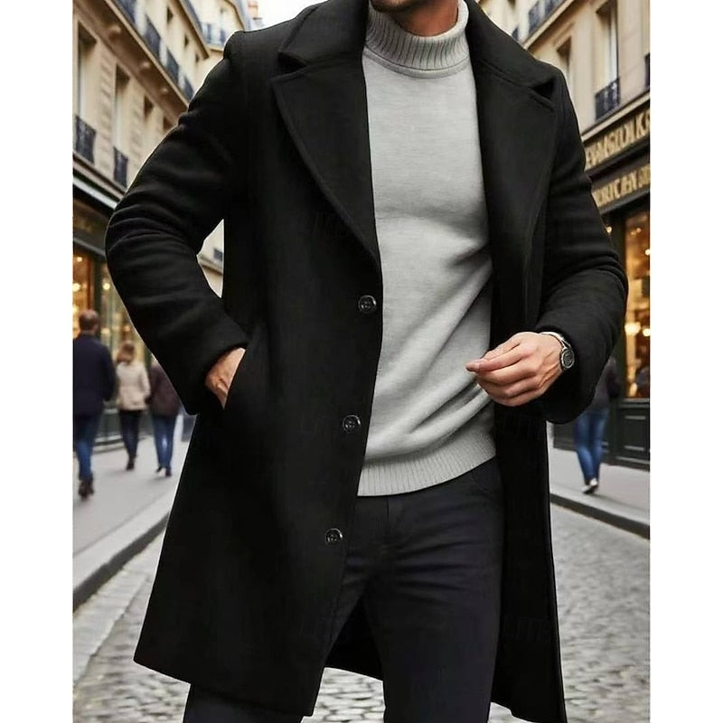 Classic Long Overcoat