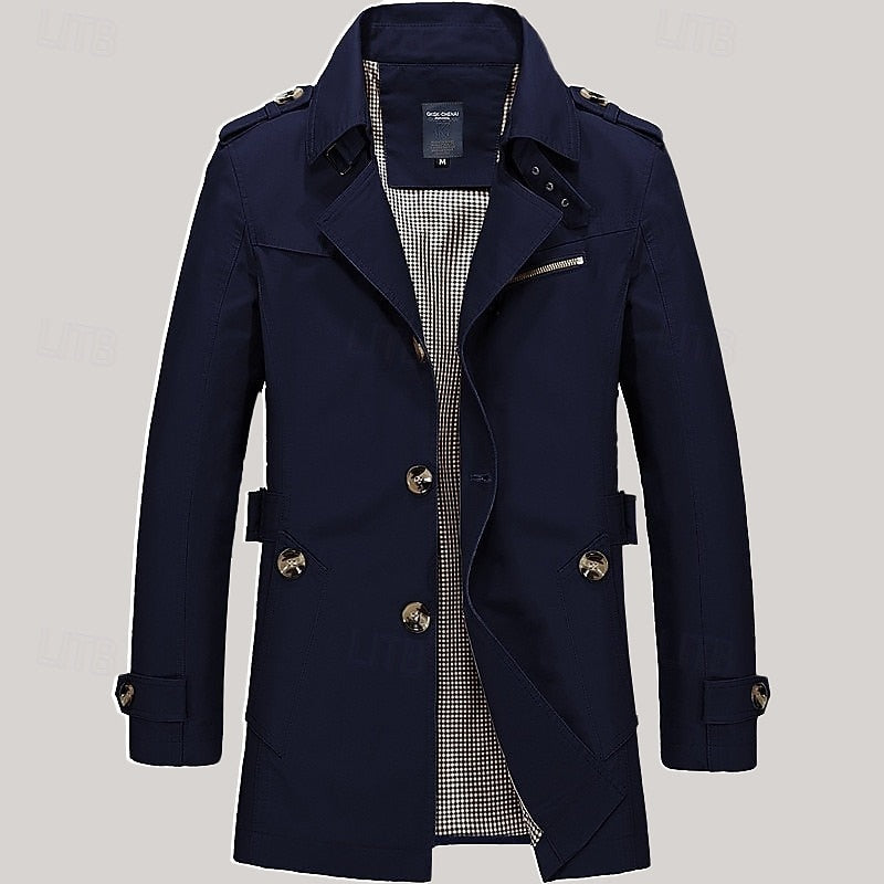 Single-Breasted Trench Coat