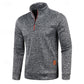 Quarter-Zip Textured Pullover Sweater
