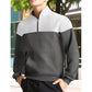 Textured Quarter-Zip Sweatshirt