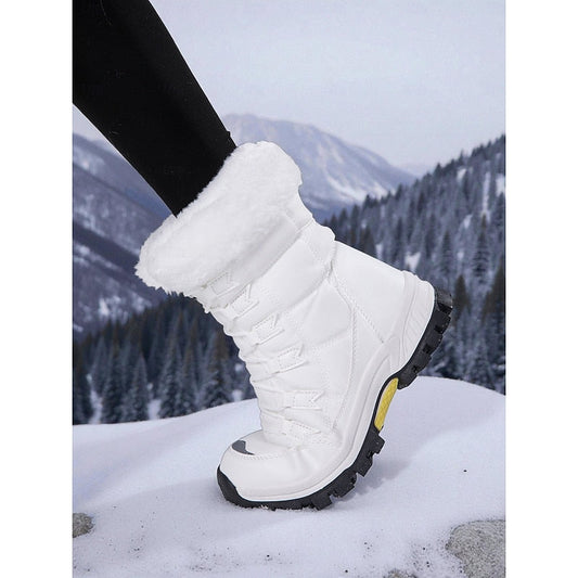 Lace-Up Winter Boots