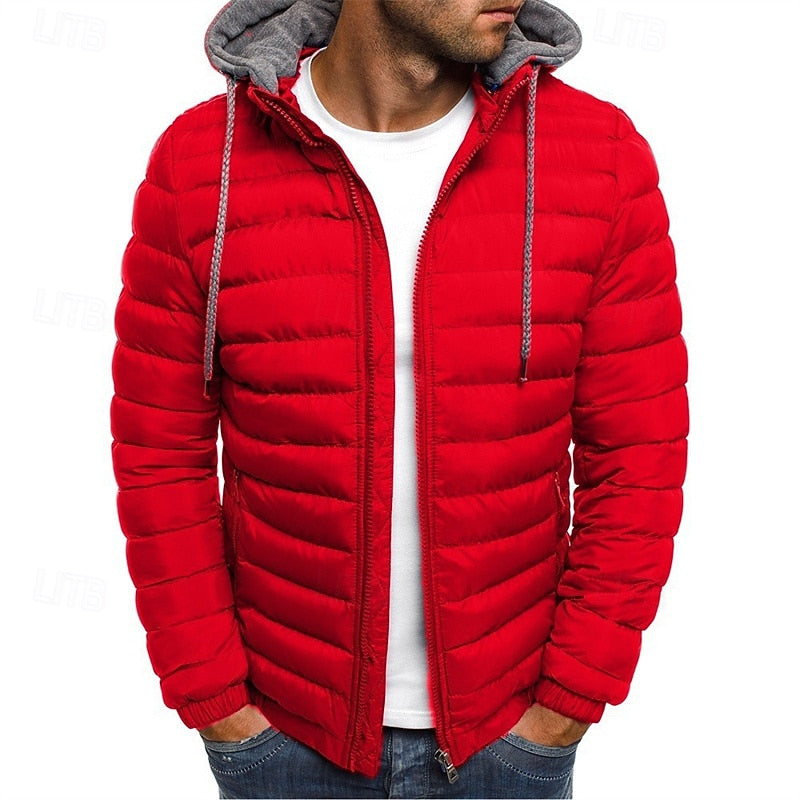 Hooded Quilted Puffer Jacket