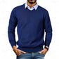 Refined V-Neck Knit Sweater