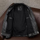 Classic Collared Moto Jacket