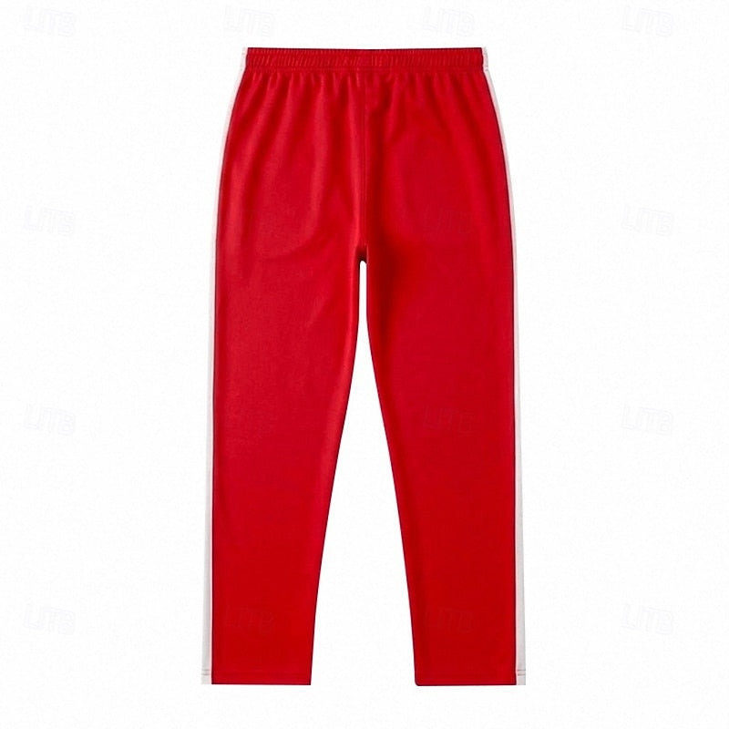 Relaxed Side-Stripe Sweatpants