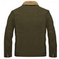 Fleece-Collar Utility Jacket
