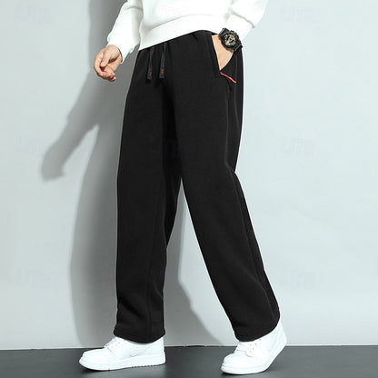 Relaxed Straight-Leg Joggers