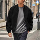 Stand-Collar Zip Jacket