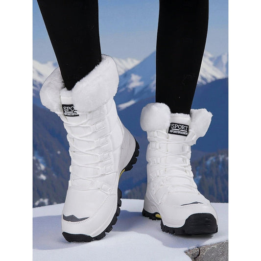 Lace-Up Winter Boots