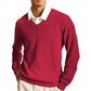 Classic V-Neck Knit Sweater