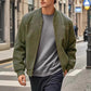 Stand-Collar Zip Jacket
