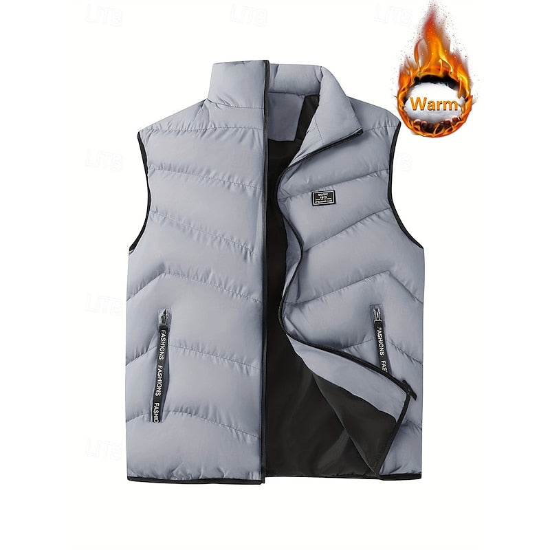 Quilted Puffer Vest