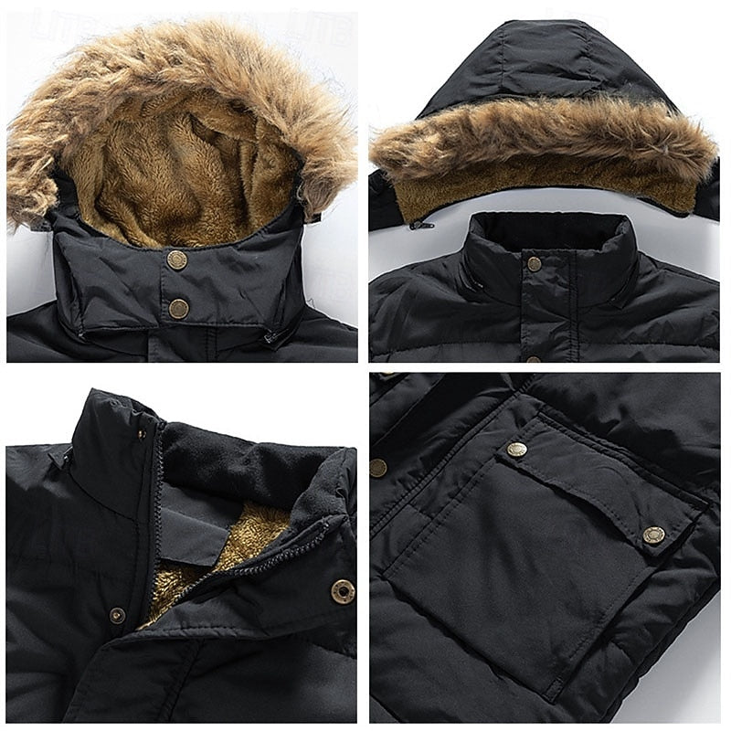 Insulated Hooded Parka