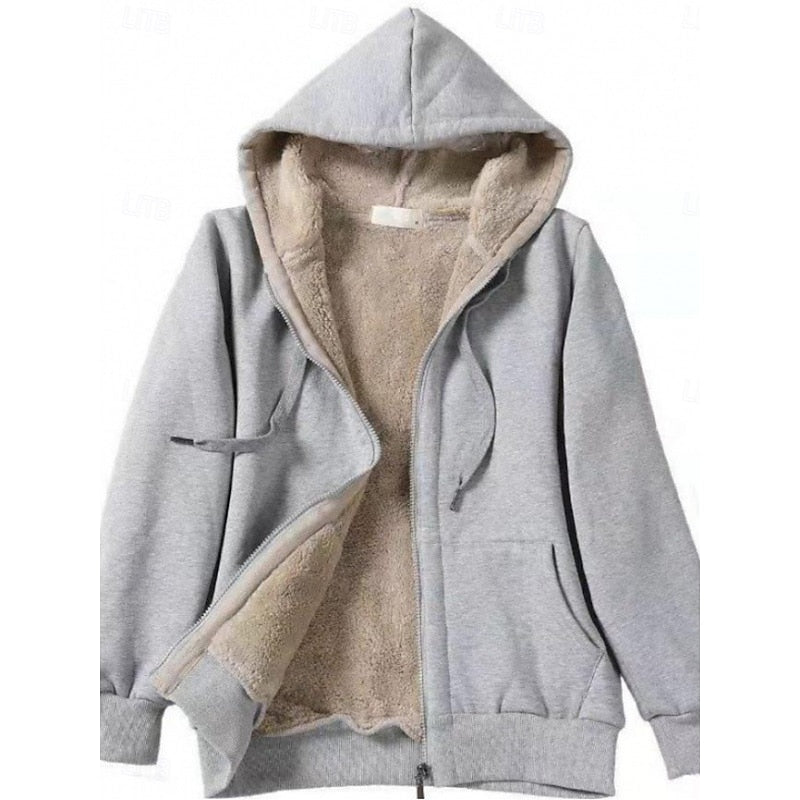 Hooded Zip-Up Jacket