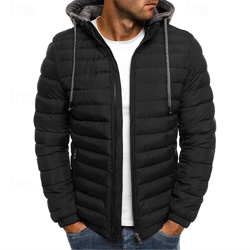 Hooded Quilted Puffer Jacket