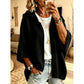 Hooded Open-Front Cardigan
