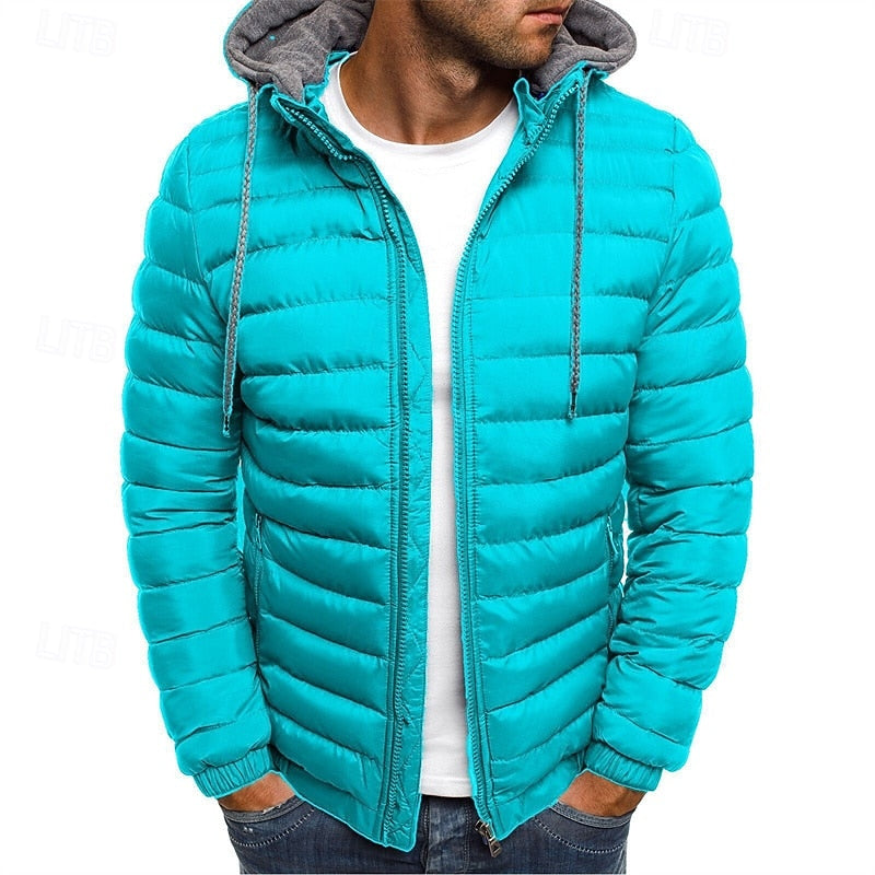 Hooded Quilted Puffer Jacket