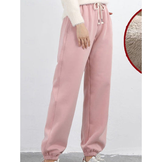 High-Waisted Relaxed Fit Joggers