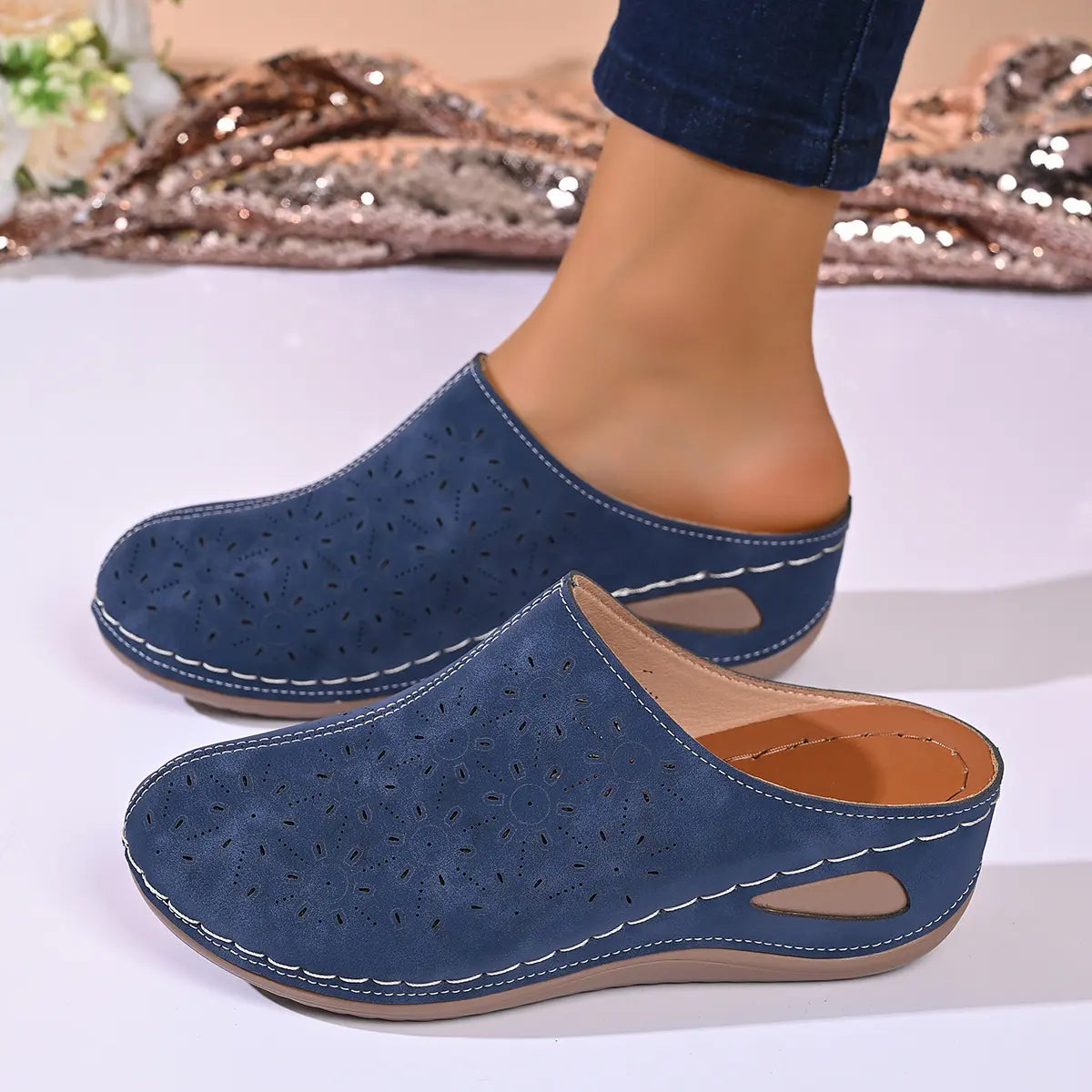 Glixon - Classic Clogs Comfort Wedge Sandals