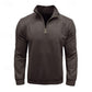 Quarter-Zip Stand-Collar Sweatshirt