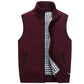 Stand-Collar Zip-Up Gilet