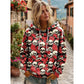 Skull Graphic Halloween Hoodie