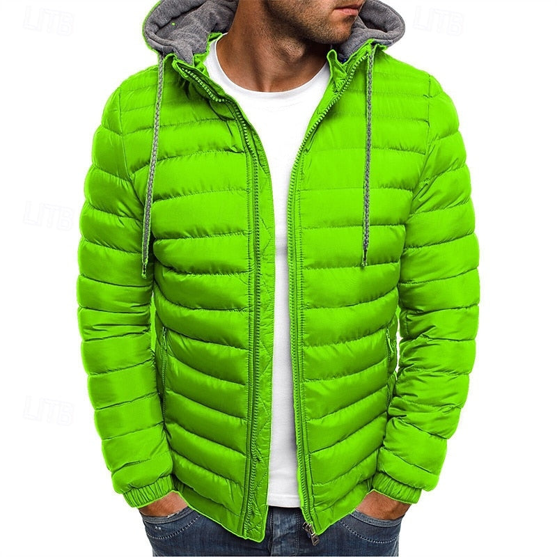 Hooded Quilted Puffer Jacket