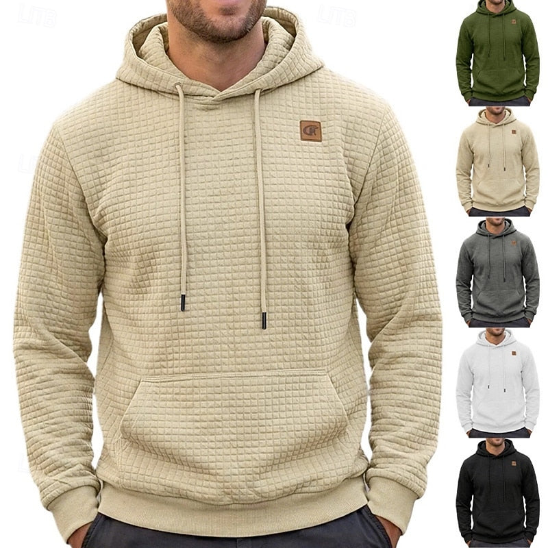 Textured Comfort Hoodie