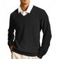 Classic V-Neck Knit Sweater