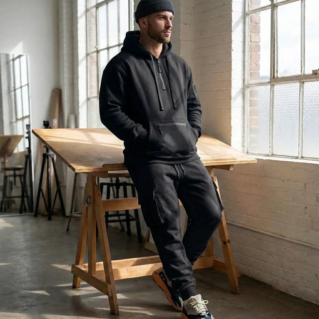 Krovax - Tech Fleece Urban Utility Set Obsidian Black variants product photo