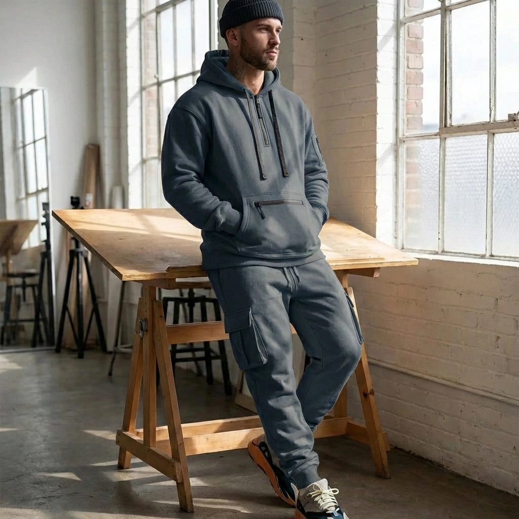 Krovax - Tech Fleece Urban Utility Set Slate Charcoal variants product photo